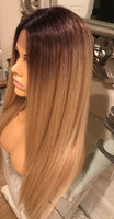 Dark root ginger/strawberry blonde