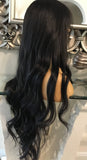 Cinderella black 360 lace front wig