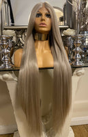 Kim K Ash Blonde - Celebrity Hair UK