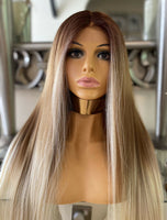 Kim K Chestnut Blonde - Celebrity Hair UK