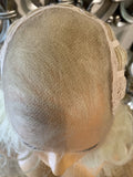 blonde lace front Wig Afro Blonde Wavy Wig Yaki Blonde Wig