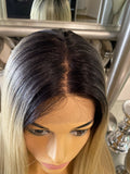 Nicole Silk Top Dark Root Blonde - Celebrity Hair UK