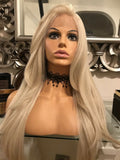 blonde human hair wig Blonde Wig lace front Wig Blonde Wavy Wig Blonde 613 Wig - Celebrity Hair UK