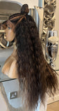 Brown Braided wig