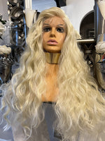 Bleach Blonde Human Hair Blend - 613 stunning unit.