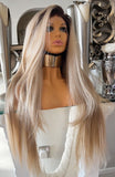 Beautiful dark root blonde wig