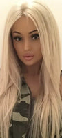 Human Hair Wig 100% Blonde Human Hair Wig 613 Lace Front 13x4 Blonde Human Wig