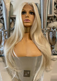 human hair Blonde lace front Wig Human Hair Blend Wig Lace Front Blonde Wig - Celebrity Hair UK