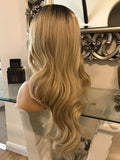 Ombré, Lace Front Wig Blonde Wig - Celebrity Hair UK